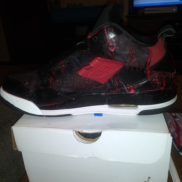 Custom Jordan flight 45s - Picture 6 of 8